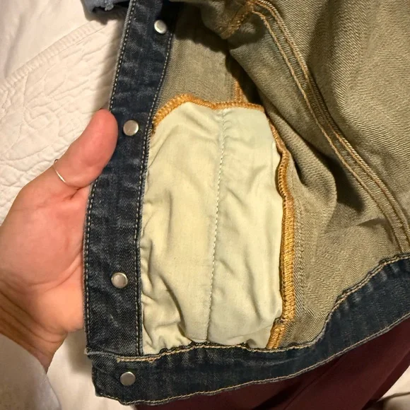 DRIFTWOOD Floral Embroidered Jean Jacket - Picture 7 of 7